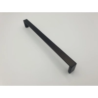 Uchwyt meblowy czarny loft 20 x 2 x 5 cm
