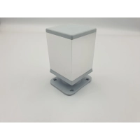 Nóżka meblowa chrom połysk regulowana 40x40 H-60 (630)