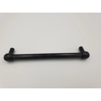 Uchwyt meblowy reling czarny matowe Gamet retro 18,1 x 1,8 x 3,3 cm