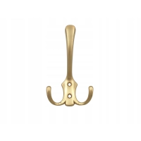 Wieszak wiszący haczyk meblowy złoty mat metal CH-05