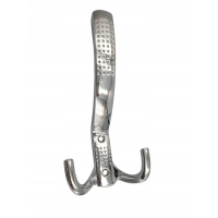 Wieszak wiszący potrójny chrom Leba