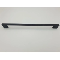 Uchwyt meblowy czarny matowy klasyczny 29 x 0,9 x 2,8 cm (691)