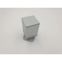 Nóżka meblowa kwadratowa chrom satynowy h-60 regulowana (631)