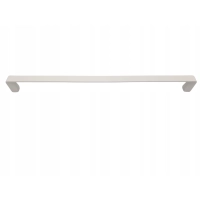 Uchwyt meblowy soft touch klasyczny biały matowe 33,2 x 1,5 x 3 cm