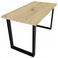 STÓŁ LOFTOWY KUCHENNY DO KUCHNI JADALNI SALONU GRUBE NOGI DĄB ARTISAN