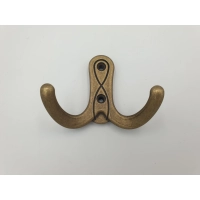 Wieszak meblowy patyna na mosiądzu retro stylizowany GAMET WR42