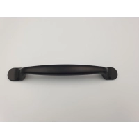 Klasyczny uchwyt meblowy ŁAPKA czarny UR54 128mm Gamet