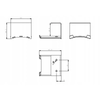 Uchwyt na słuchawki czarny Gamet AD80