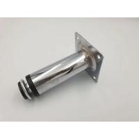 Nóżka meblowa chrom regulowana H 10 cm (636)