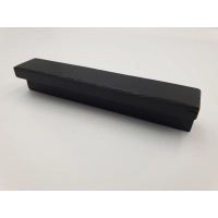 Uchwyt meblowy klasyczny czarny matowe 10,8 x 1,2 x 2 cm