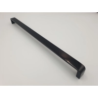 Uchwyt meblowy klasyczny czarny połysk 32,9 x 1,9 x 2,4 cm