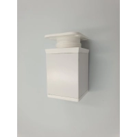 Nóżka meblowa regulowana H-60 4x4x6 cm biała (629)