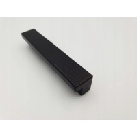 Uchwyt meblowy klasyczny czarny matowe 10,8 x 1,2 x 2 cm