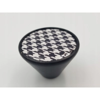 Uchwyt meblowy gałka czarny matowy Gamet