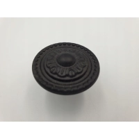 Gałka meblowa GA11 czarny matowy retro GAMET