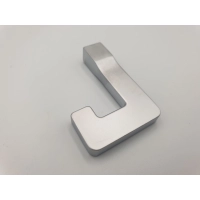 Wieszak wiszący aluminium chrom satynowy Gamet