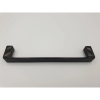 Uchwyt meblowy klasyczny czarny matowe 17,2 x 1,5 x 3 cm Gamet