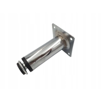 Nóżka meblowa chrom regulowana H 10 cm (636)