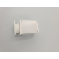 Nóżka meblowa regulowana H-60 4x4x6 cm biała (629)