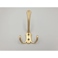 Wieszak wiszący haczyk meblowy złoty mat metal CH-05