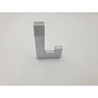 Wieszak wiszący aluminium chrom satynowy Gamet