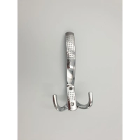 Wieszak wiszący potrójny chrom Leba