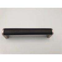 Uchwyt meblowy reling RE21 czarny super mat 128mm