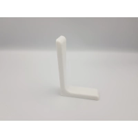 Wspornik podpórka półki 12cm biała