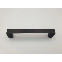 Uchwyt meblowy czarny loft matowe klasyczny 128 mm