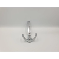 Wieszak wiszący potrójny chrom Leba