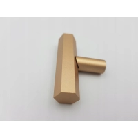 Uchwyt meblowy gałka Gamet GS33-R15 złoty satynowy