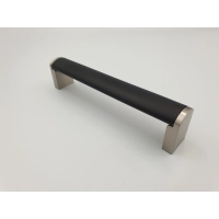 Uchwyt meblowy reling RE21 czarny super mat 128mm