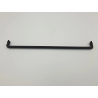 Uchwyt meblowy klasyczny czarny matowy 32,8 x 1,4 x 3 cm