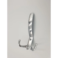 Wieszak wiszący haczyk chrom potrójny Leba