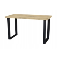 STÓŁ LOFTOWY KUCHENNY DO KUCHNI JADALNI SALONU GRUBE NOGI DĄB ARTISAN