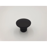 Uchwyt meblowy gałka czarny matowe 3 x 3 x 2,4 cm