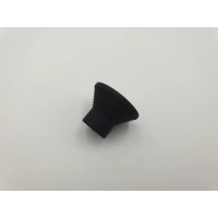 Uchwyt meblowy gałka czarny matowe 3 x 3 x 2,4 cm