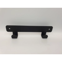 Wieszak wiszący metalowy loftowy czarny Gamet