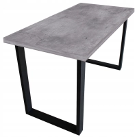 STÓŁ LOFT LOFTOWY DO KUCHNI KUCHENNY JADALNI SALONU 135x65 BETON MILLENIUM