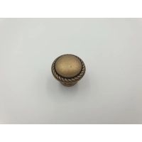 Gałka meblowa Gamet GG36 2,2x2,5 cm stare złoto retro