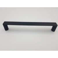 Uchwyt meblowy metalowy czarny loftowy