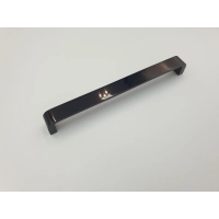 Uchwyt meblowy klasyczny czarny połysk 20,1 x 1,9 x 2,4 cm