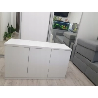 Szafka pod akwarium 120x40cm WZMOCNIONA system PUSH TO OPEN 3x DRZWICZKI