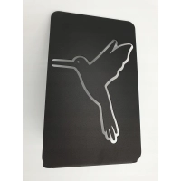 Podpórka do książek KOLIBER prawy czarny AD06