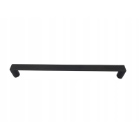 Uchwyt meblowy czarny loft 20 x 2 x 5 cm
