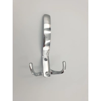 Wieszak wiszący haczyk chrom potrójny Leba