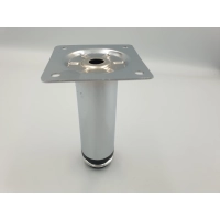 Nóżka meblowa chrom regulowana H 10 cm (636)