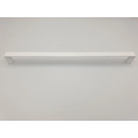 Uchwyt meblowy soft touch klasyczny biały matowe 33,2 x 1,5 x 3 cm