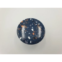Gałka meblowa terazzo granatowe do pokoju młodzieżowego GAMET GX01