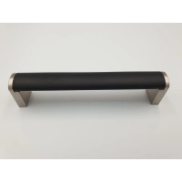 Uchwyt meblowy reling RE21 czarny super mat 128mm
